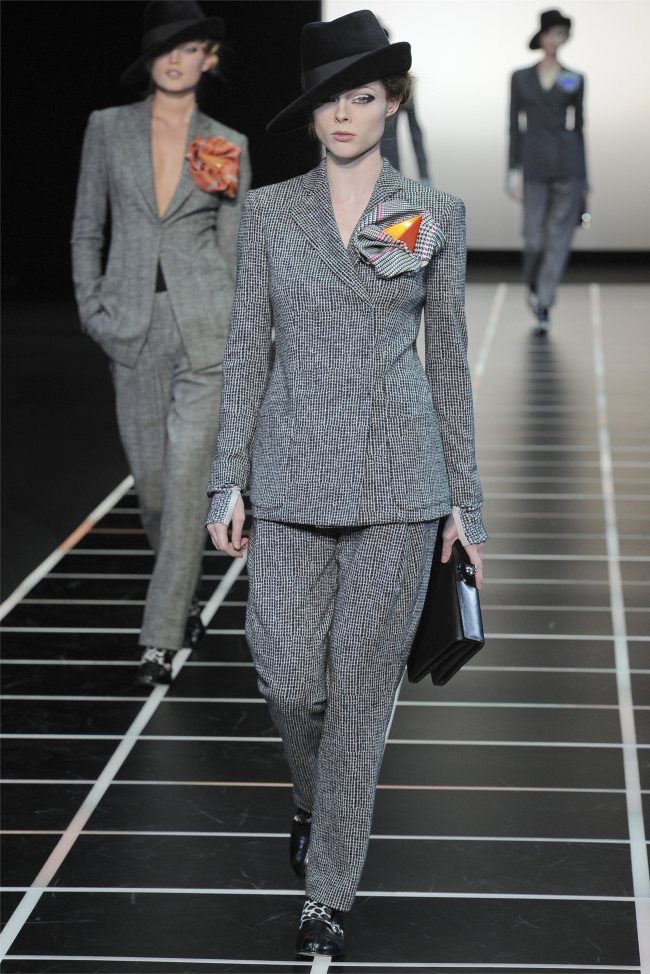 Giorgio Armani Fall 2012 | Milan Fashion Week