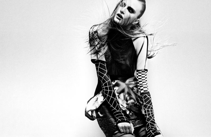 Film | Alla Kostromicheva by Axel Lindahl in ‘Tensegrity’ for Interview Magazine