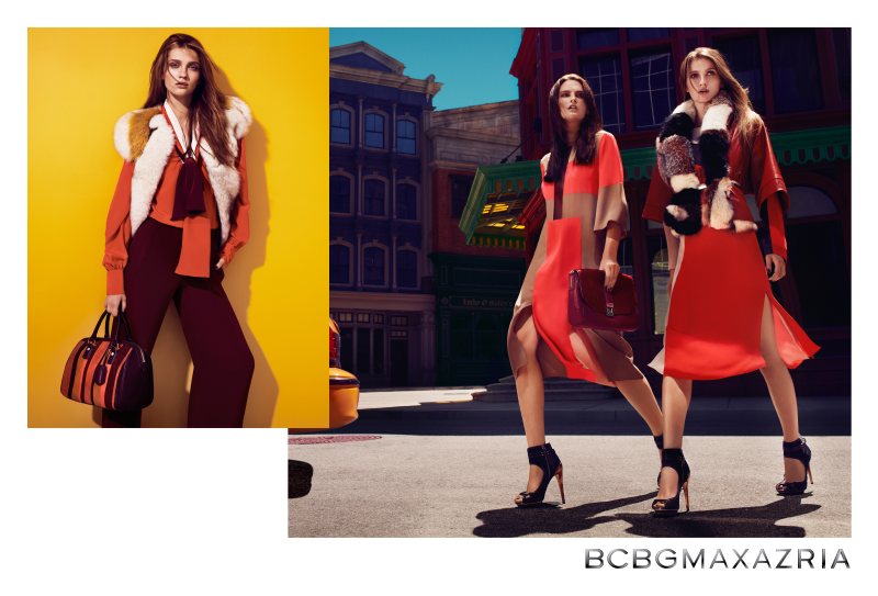 Elena Melnik & Ella Kandyba Are Bohemian Luxe for BCBG Max Azria’s Fall 2012 Campaign