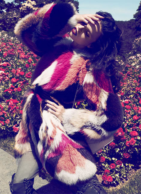 Egle Tvirbutaite Gets Wild for David Roemer’s Marie Claire US Shoot