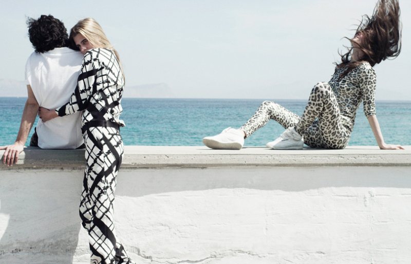 Marcus Ohlsson Captures Anouck Lepere & Others On a Summer Vacation for Velvet