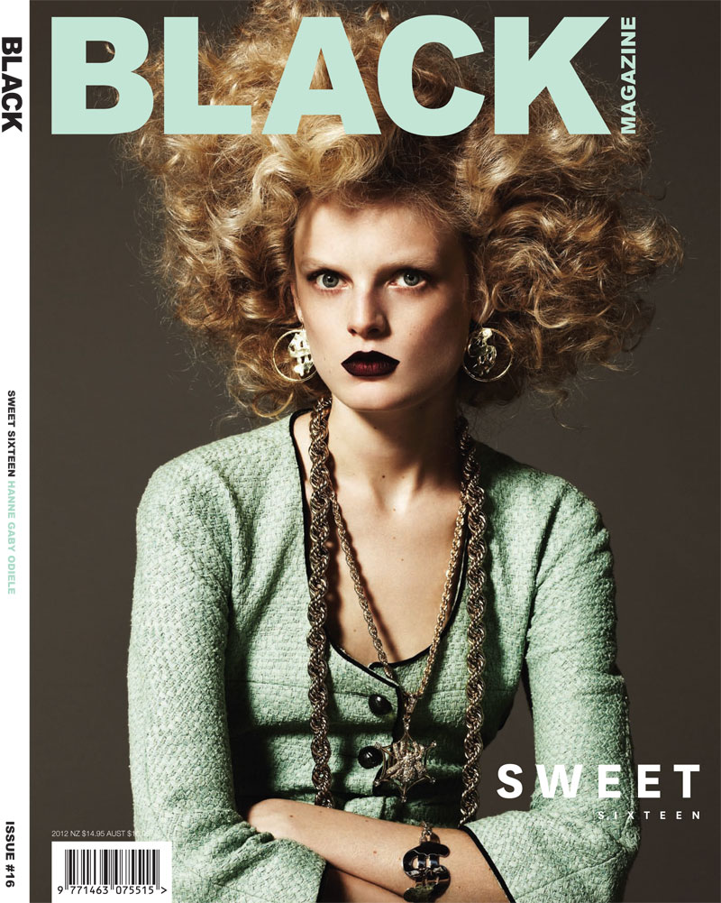 Hanne Gaby Odiele, Andrej Pejic, Valerija Kelava & Milou van Groesen Cover Black #16