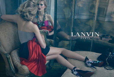 Lanvin Spring 2009 Campaign | Iselin Steiro by Steven Meisel