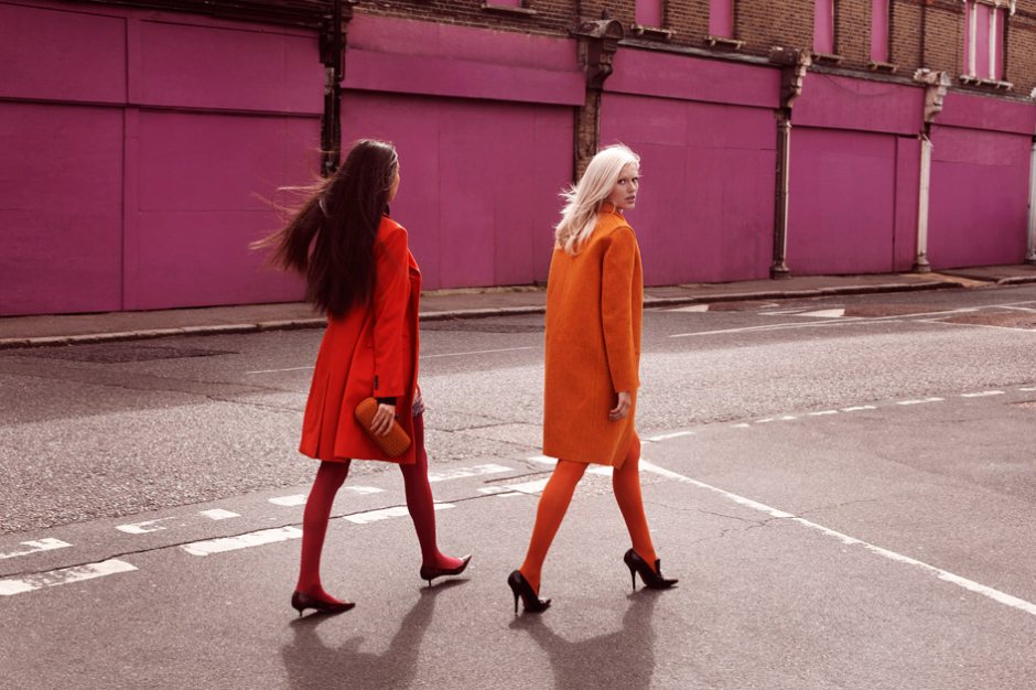 Alys Hale & Shenyue by Rupert Tapper for SCMP Style Magazine