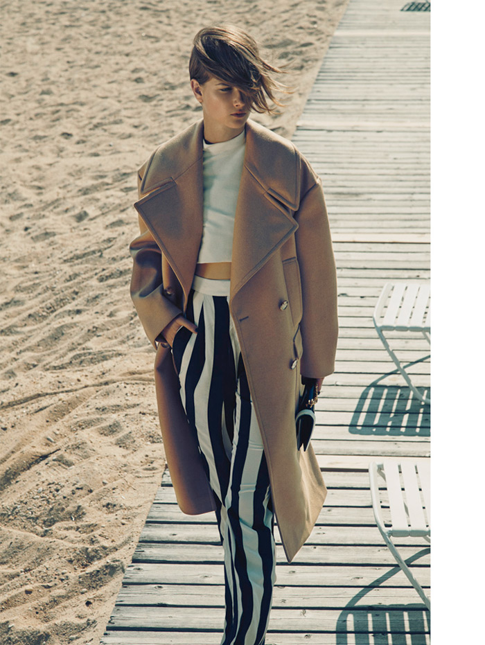 Bo Don Models Stella McCartney for Hans Neumann in Harper's Bazaar Latin America