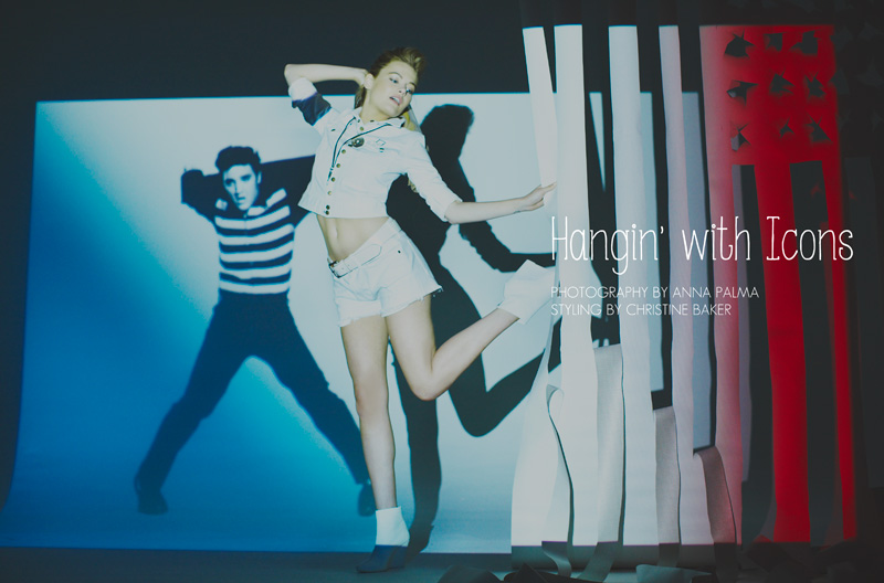 Matilda Price by Anna Palma in "Hangin' with Icons" for Glamorous Daily