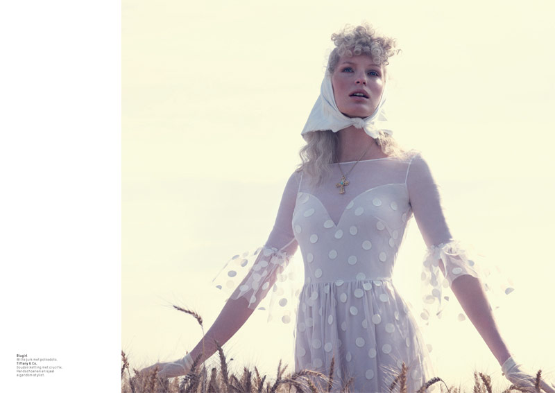 Caroline Winberg Enchants for Philip Riches in L'Officiel Netherlands' Shoot
