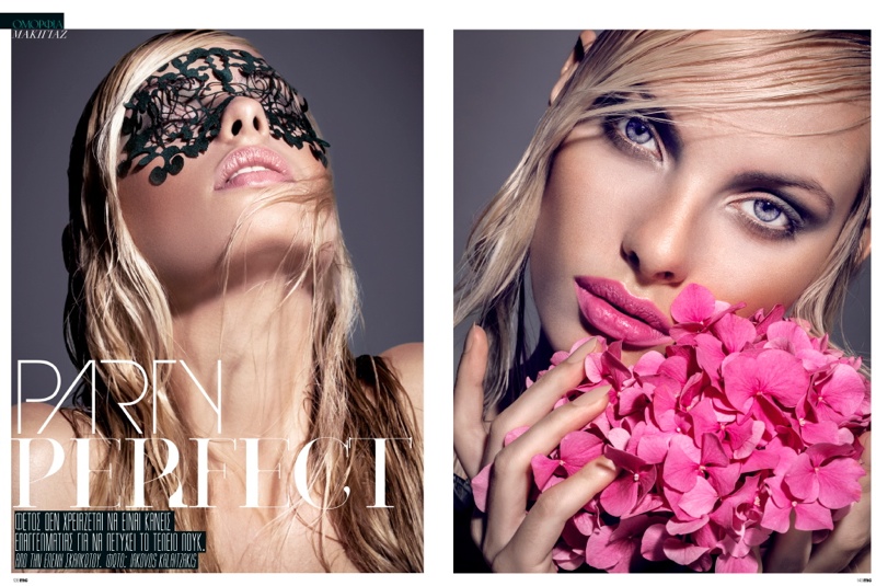 Dioni Tabbers Stuns for Marie Claire Greece by Iakovos Kalaitzakis