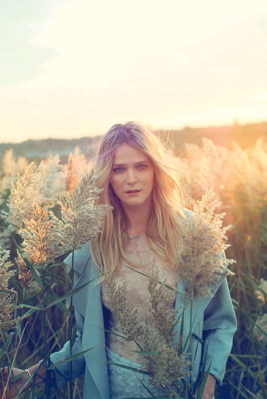Golden Girl: Carmen Kass Shines in Vogue Travel Shoot by Arnaud Pyvka