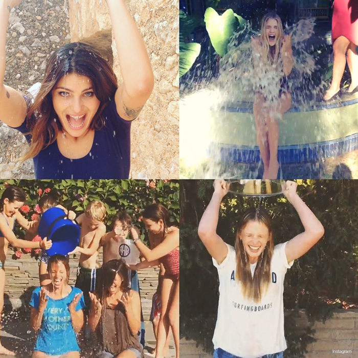 Naomi Campbell, Rosie Huntington-Whiteley, Isabeli Fontana! More Models Do the Ice Bucket Challenge