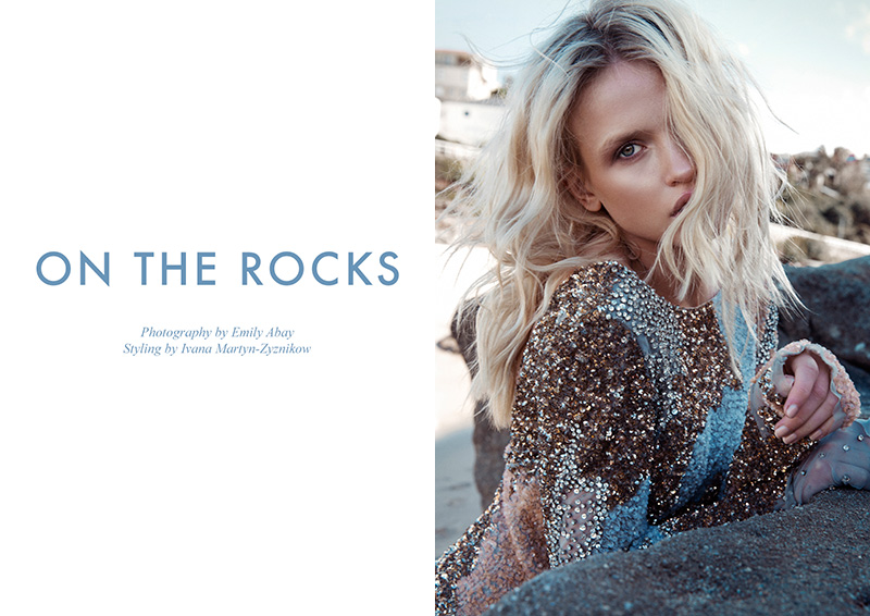 FGR Exclusive | Anja Konstantinova by Emily Abay in “On the Rocks”
