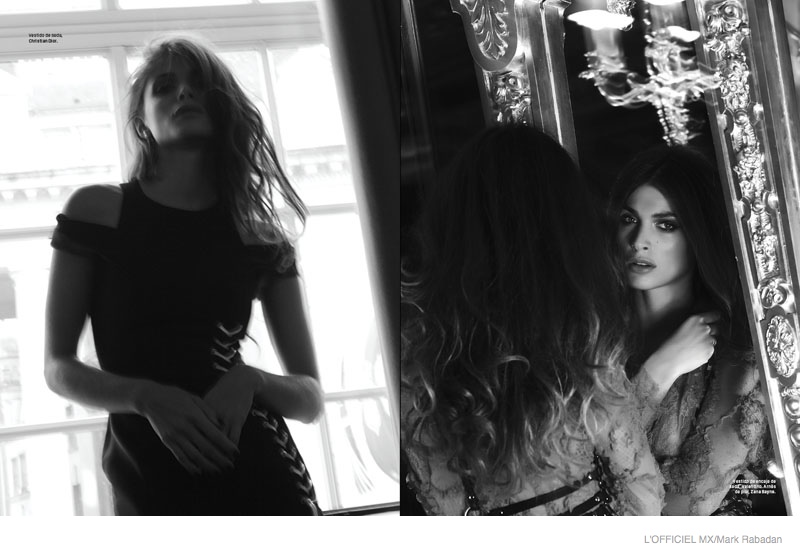 Elisa Sednaoui Wears Seductive Looks for L’Officiel Mexico Shoot