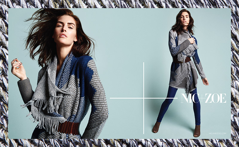 Hilary Rhoda Stars in NIC+ZOE’s Fall 2015 Campaign (Exclusive)