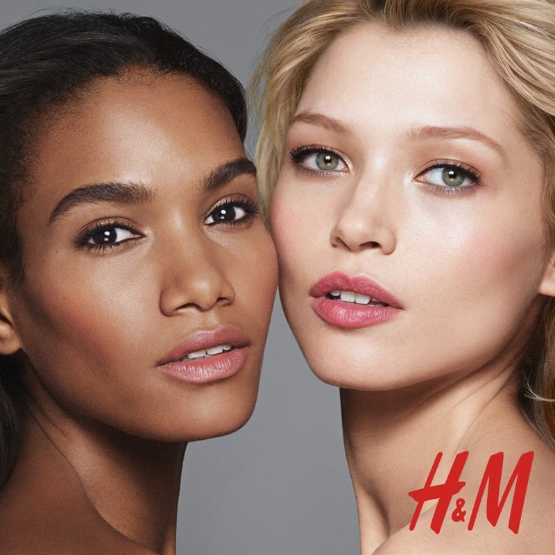Arlenis Sosa + Hana Jirickova Stun for H&M Beauty