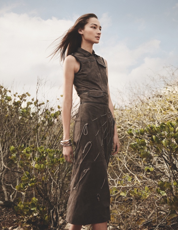 Bruna Tenorio Models Desert Chic Looks for Madame Germany