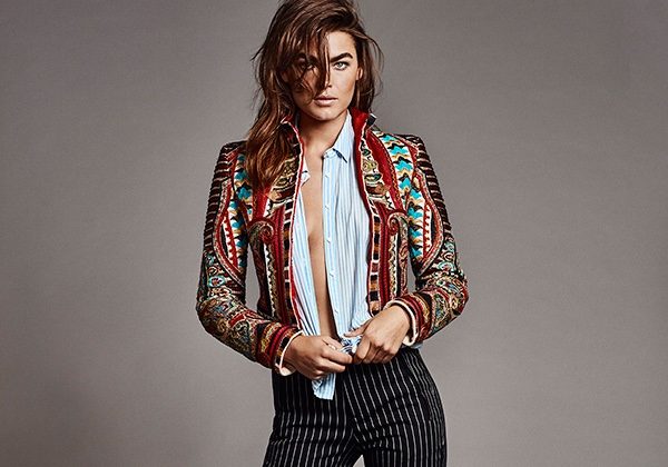 Bambi Northwood-Blyth Poses in Cool Girl Looks for TELVA