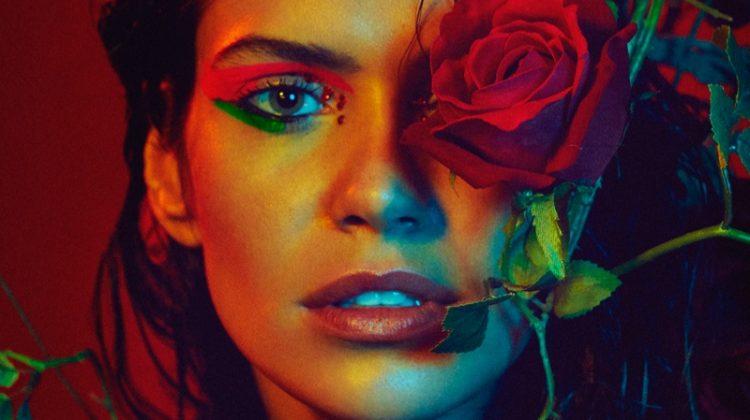 Amanda Wellsh Heats Up Vogue Ukraine Editorial