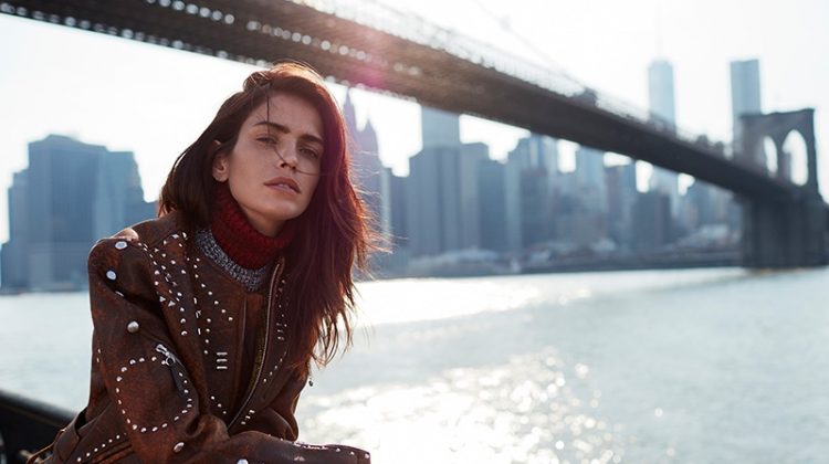 Amanda Wellsh Embraces Western Styles in TELVA Magazine