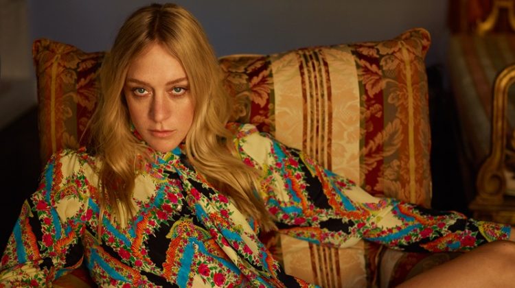 Chloe Sevigny Poses in Gucci Fashions for Harper’s Bazaar Russia