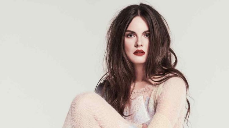 Anouck Lepere Wears Statement Knitwear for How to Spend It