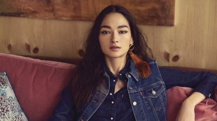 Bruna Tenorio Models 70’s Inspired Denim for Glamour Mexico
