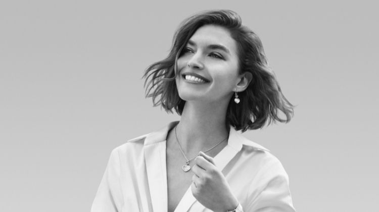 Arizona Muse is All Smiles in Chopard ‘Happy Diamonds’ Campaign