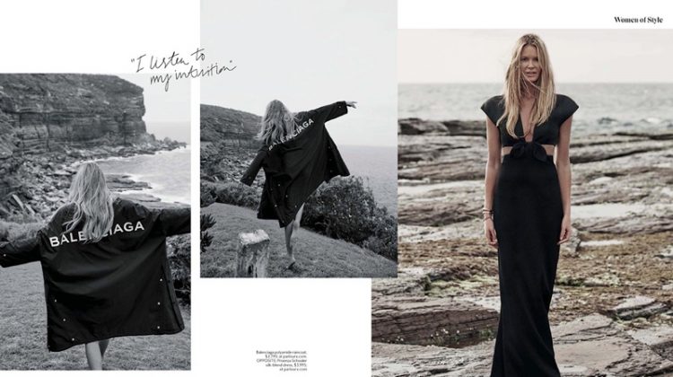 Elle Macpherson is a Beach Beauty for InStyle Australia