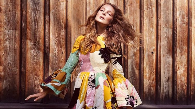 Eniko Mihalik Wears Dreamy Boho Styles in Harper’s Bazaar