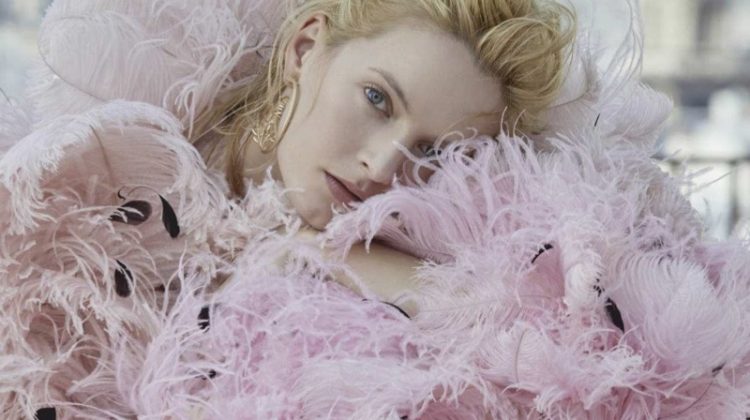 Daria Strokous Poses in Haute Couture Gowns for ELLE Russia