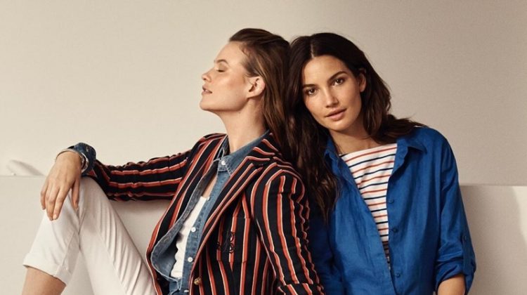 Behati Prinsloo & Lily Aldridge Chill in Lauren Ralph Lauren Summer ’19 Ads