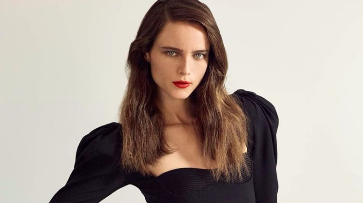 Anna de Rijk Models Evening Looks for PORTER Edit