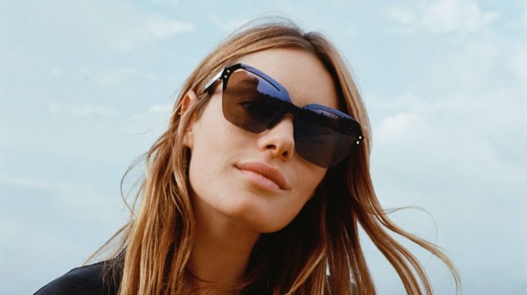 Camille Rowe Gets Her Closeup in Rag & Bone Spring ’20 Eyewear