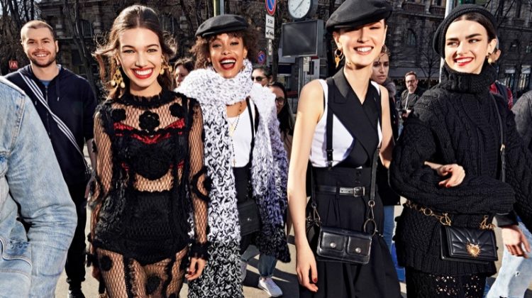 Dolce & Gabbana Sets Fall 2020 Campaign in Milan