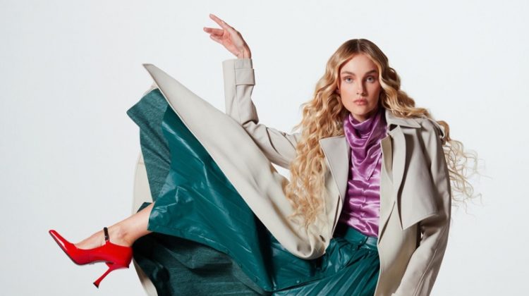 Caroline Trentini Strikes a Pose for ELLE Brazil