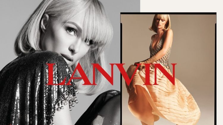 Paris Hilton Gets a New Look for Lanvin Spring 2021 Campaign