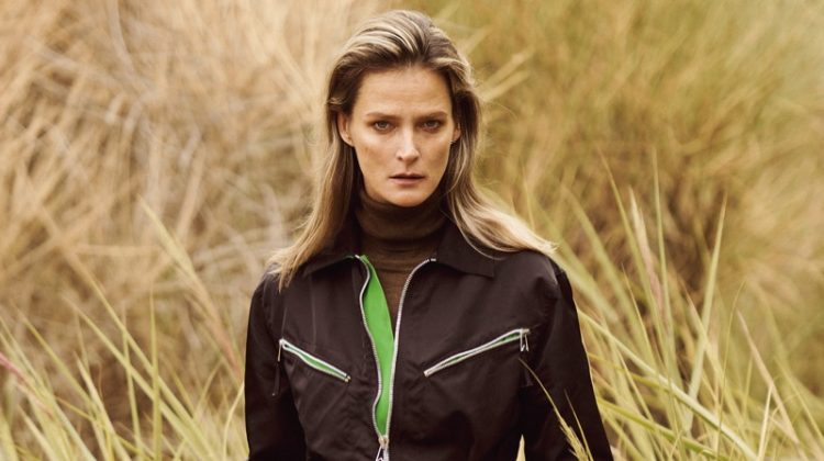 Carmen Kass Models Autumn Styles for Vogue Greece