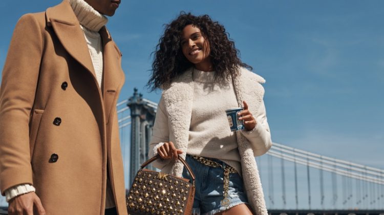 Bella & Cindy Front MICHAEL Michael Kors Fall 2021 Campaign