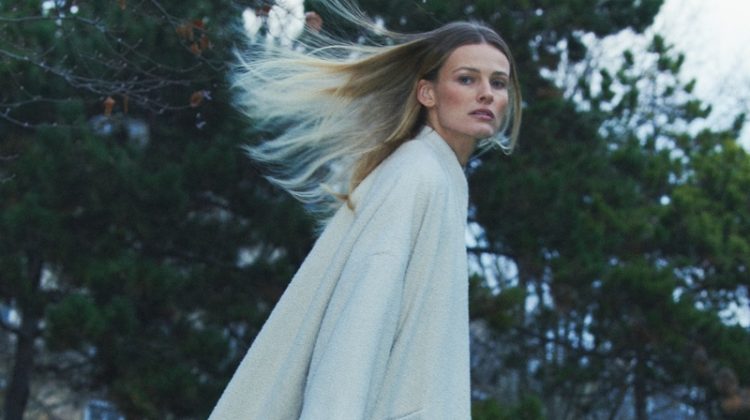 Revisited: Edita Vilkeviciute Models Massimo Dutti’s Timeless Styles