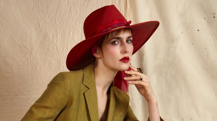 Exclusive: Fay Leshner by Gail Hadani in Le Chapeau Cinématique