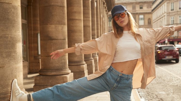 Esther Heesch Takes On Retro Denim for MOTHER’s SNACKS! Line