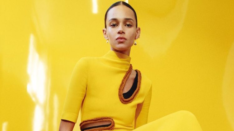 Binx Walton Appears in Proenza Schouler Spring 2022 Campaign