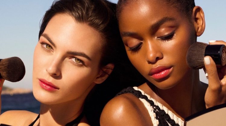 Vittoria & Blesnya Soak Up the Sun in Chanel Les Beiges Summer 2022 Makeup