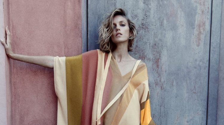 Anja Rubik Captivates in Zara Studio Summer 2022 Collection
