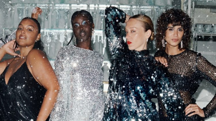Chloe Sevigny Joins Models in H&M’s Snow-Filled Holiday 2022 Campaign