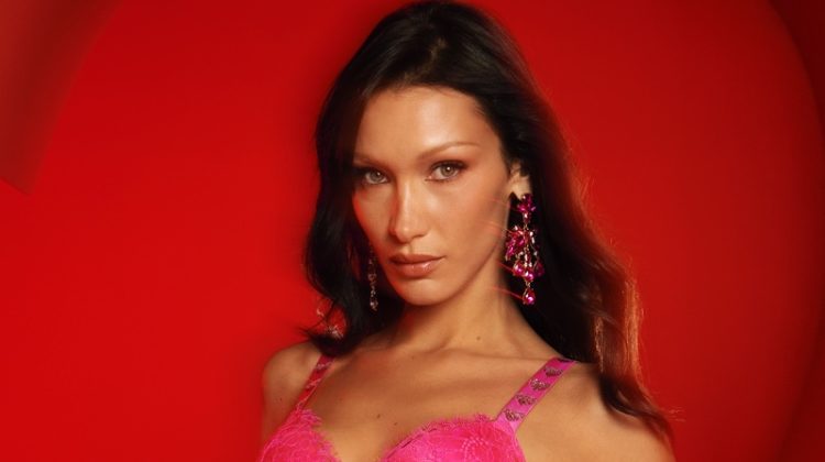 Bella Hadid is Red-Hot in Victoria’s Secret Valentine’s Day 2023