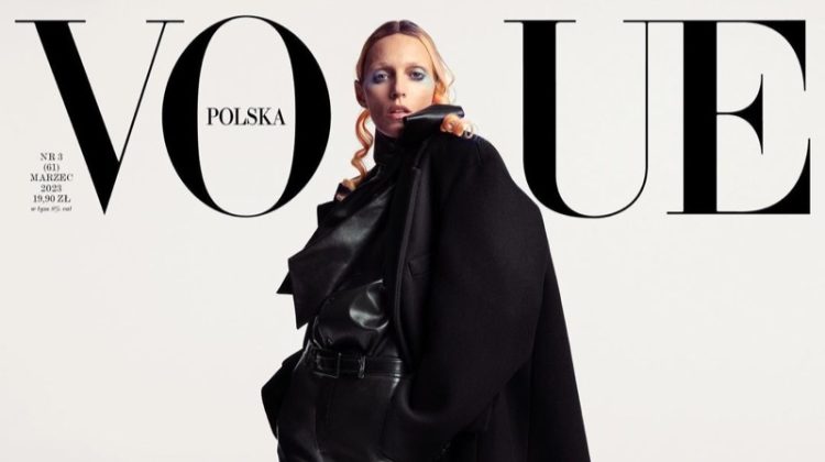 Anja Rubik Marks 25 Years of Modeling with Vogue Poland Cover
