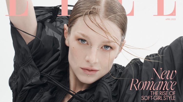 Hunter Schafer Captivates in Mugler for ELLE UK April 2023 Cover