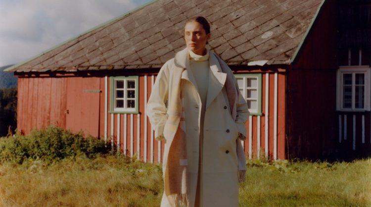 Jo Kruk Explores Outdoor Fashion in ELLE Ukraine