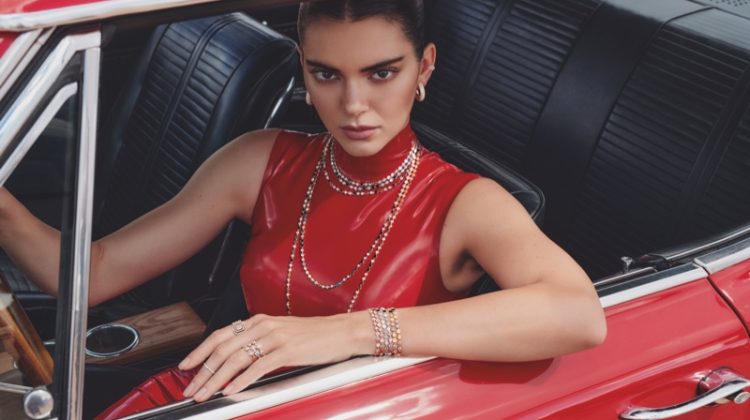 Kendall Jenner Looks Red Hot in Messika 2023 Campaign