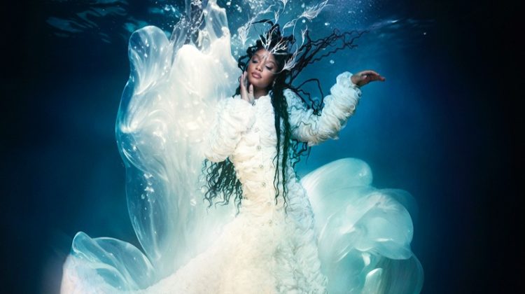Halle Bailey is an Underwater Beauty for V Magazine